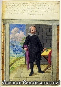 er Zopfmacher (Braid Maker) - Hausbuch der Landauerschen Zwölfbrüderstiftung, Band 1. Nürnberg 1511-1706